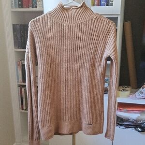 Abercrombie & Fitch Tan Turtleneck Sweater